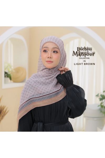 BAWAL PRINTED MANSOOR - BEIGE